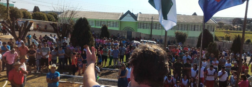 Anibelli visita o município de Honório Serpa para as festividades do Dia da Independência.