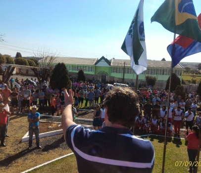 Anibelli visita o município de Honório Serpa para as festividades do Dia da Independência.