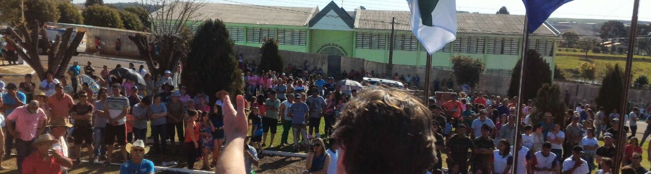 Anibelli visita o município de Honório Serpa para as festividades do Dia da Independência.