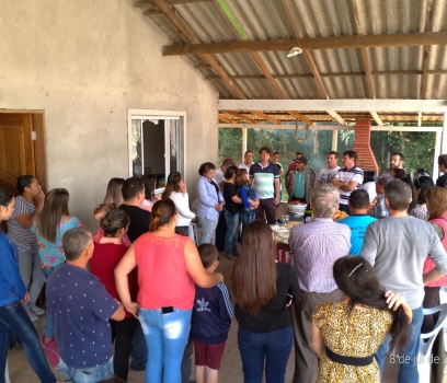 Anibelli visita amigos em Quatro Barras