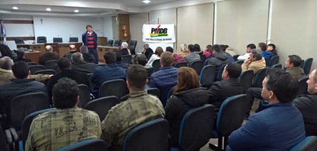 Reunião do MDB de União da Vitória