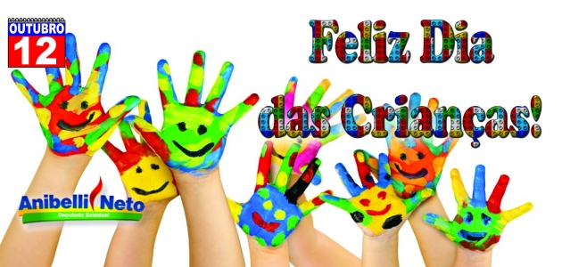 Feliz dia das Crianças