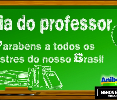 Parabéns pelo dia do professor!