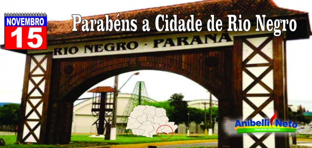 Parabéns Rio Negro