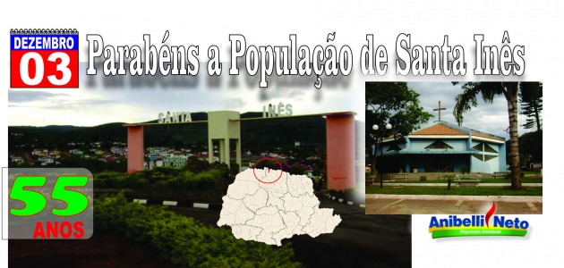 Parabens Santa Inês