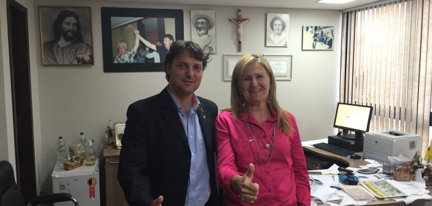 Vereadora Jandira visita Anibelli Neto