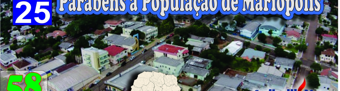 HISTÓRIA DO MUNICÍPIO DE MARIÓPOLIS