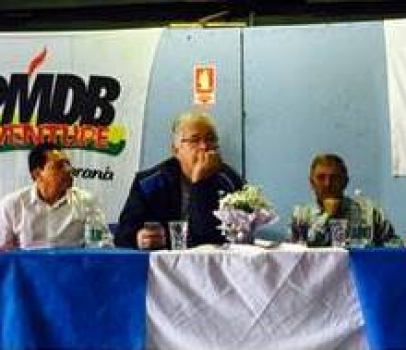 Anibelli Neto participa do encontro do PMDB de Morretes