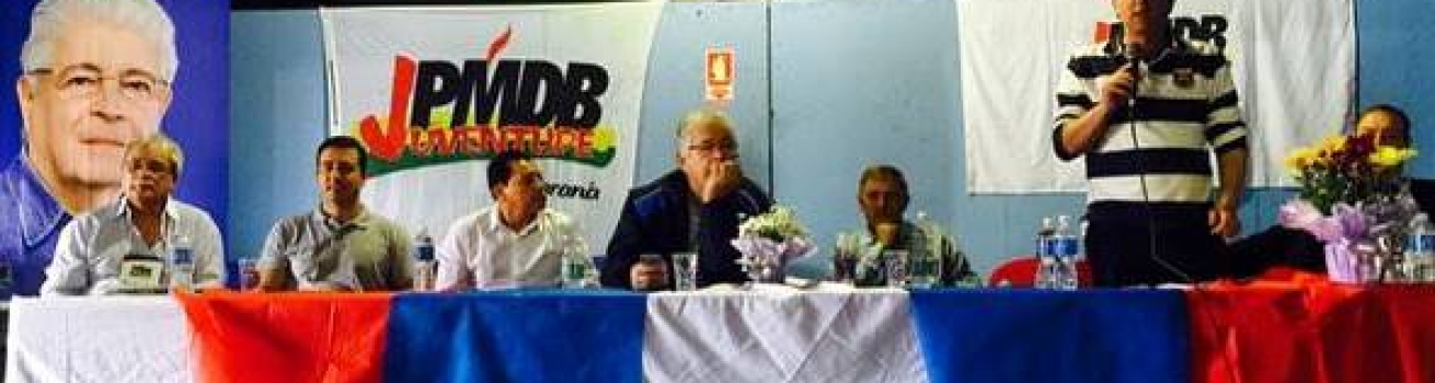 Anibelli Neto participa do encontro do PMDB de Morretes