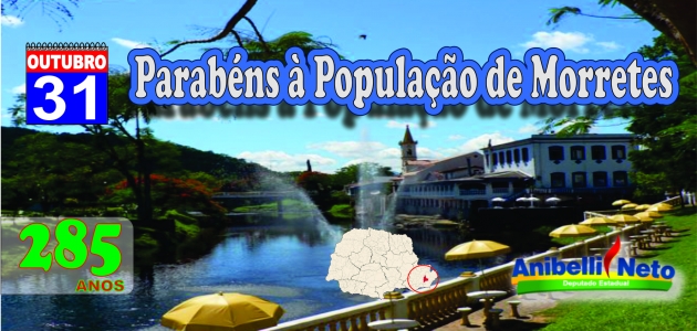 Parabéns à População de Morretes