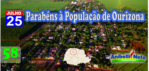 História Do Município De Ourizona