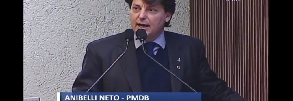 Deputado Anibelli Neto discursa em Plenário