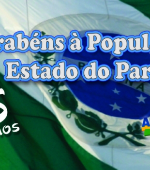 Parabéns à População do Estado do Paraná