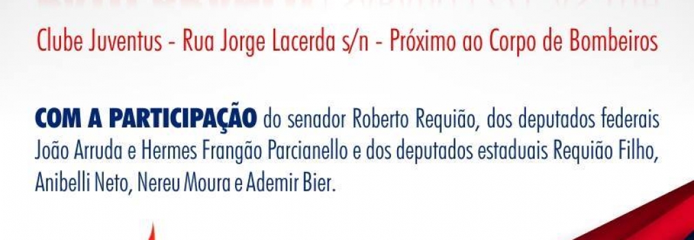 PMDB-PR realiza em Pato Branco o 13º Encontro Regional e Reunião Ampliada da Executiva Estadual