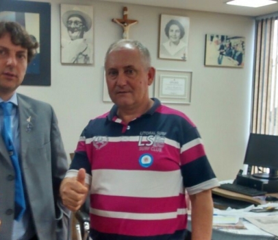 Vereador Pedro Pagno visita Anibelli Neto