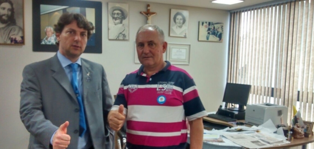 Vereador Pedro Pagno visita Anibelli Neto