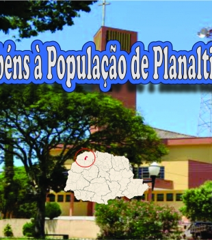 Parabéns à População de Planaltina do Paraná