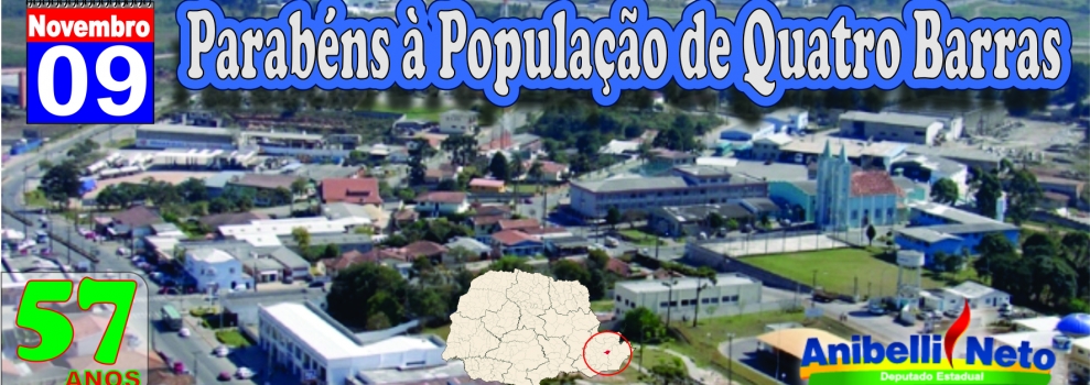 Parabéns à População de Quatro Barras