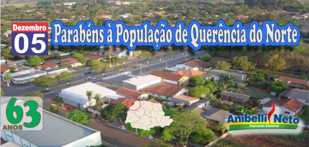 Parabéns à População de Querência do Norte