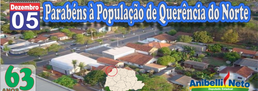 Parabéns à População de Querência do Norte