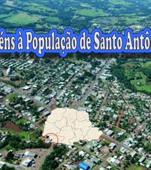 Parabéns à População de Santo Antônio do Sudoeste