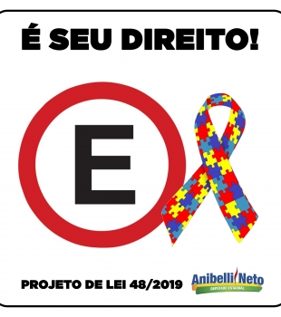 Assembleia derruba veto a projeto de Anibelli Neto e autistas terão placas indicativas em estacionamentos