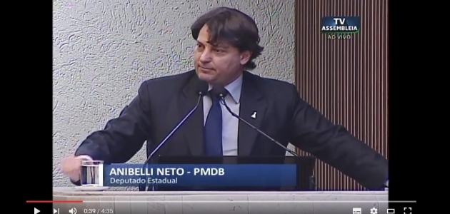 Anibelli Neto sobe à Tribuna para criticar aumentos da Sanepar