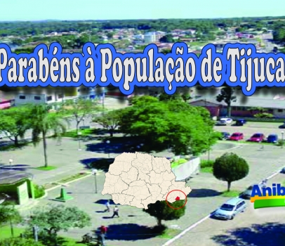 Parabéns à População de Tijucas do Sul.