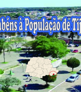 Parabéns à População de Tijucas do Sul.