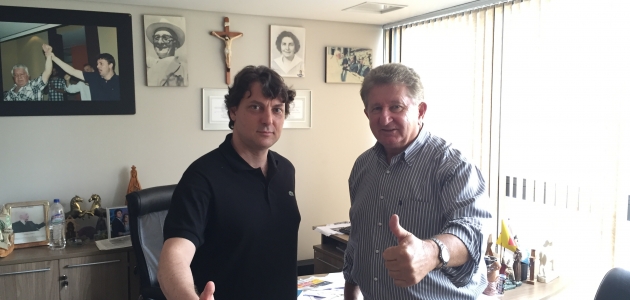 Vereador Tito Zeglin visita Anibelli Neto