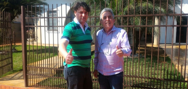 Deputado Anibelli Neto visita Milton Muzulon