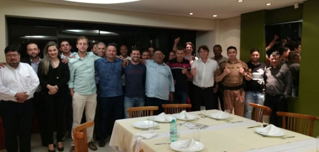 Deputado Anibelli Neto encontra candidatos à Vereador de Curitiba