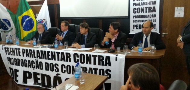Frente Parlamentar Contra a Renovação do Pedágio realiza Audiência na Lapa