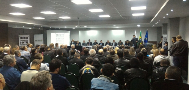 Frente Parlamentar Contra a Prorrogação do Pedágio realiza Audiência em Ponta Grossa