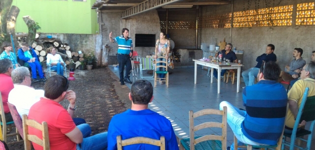 Deputado Anibelli Neto visita Realeza