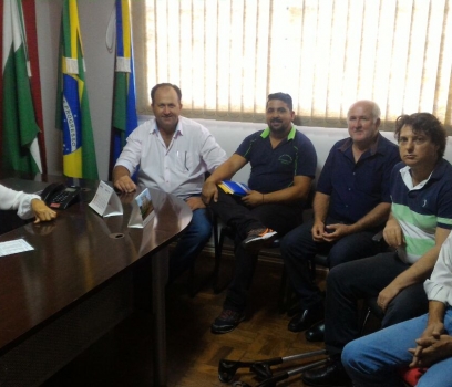 Deputado Anibelli Neto visita a Prefeita de Amaporã Terezinha Yamakawa