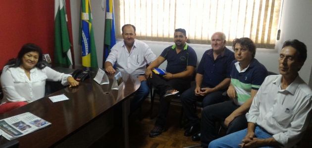 Deputado Anibelli Neto visita a Prefeita de Amaporã Terezinha Yamakawa