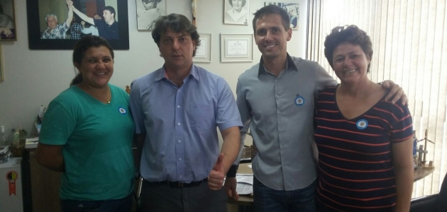 Deputado Anibelli Neto recebe amigos de Pontal do Paraná