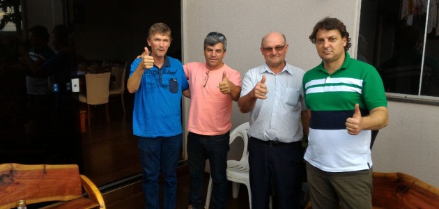 Anibelli Neto visita a cidade de Renascença