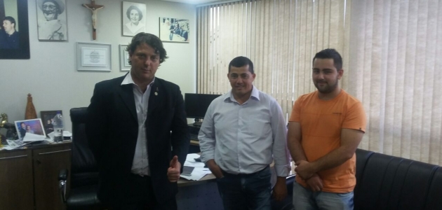 Anibelli recebe a Visita do Vereador Eliseu do município Coronel Domingos Soares