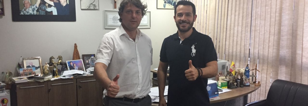 Anibelli recebe visita do vereador de Santo Antônio do Sudoeste Cláudio do Carmo