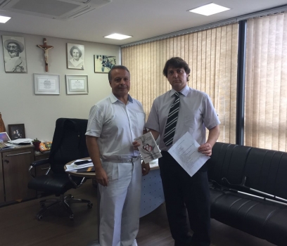 Dr. José Jacyr Leal Junior visita o dep. Anibelli Neto