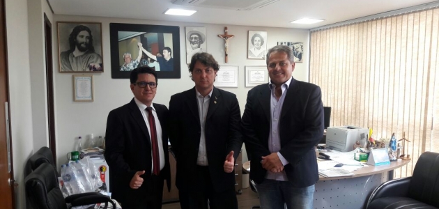 Visita do prefeito de Cruzeiro do Iguaçu