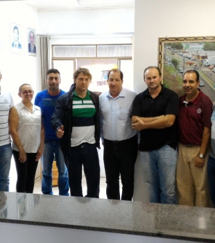 Visita em Pinhal do São Bento