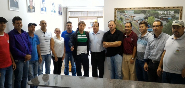 Visita em Pinhal do São Bento