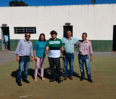 Deputado Anibelli visita a APAE de Rio Bom.