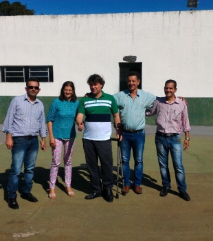 Deputado Anibelli visita a APAE de Rio Bom.