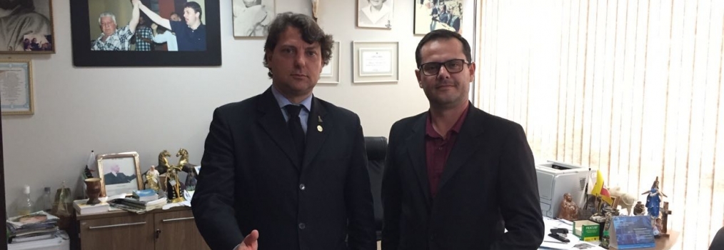 Anibelli recebe visita do Pastor Odair da cidade de Verê