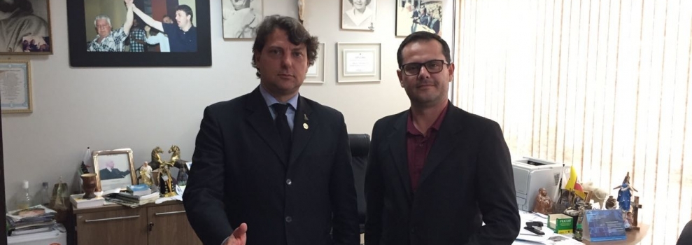 Anibelli recebe visita do Pastor Odair da cidade de Verê