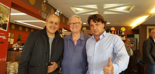 Anibelli Neto e Francisco Simeão reforçam convite a Gustavo Fruet a ingressar no PMDB.